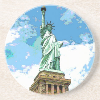 Dessous De Verre En Grès Statue de la Liberté