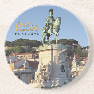 Dessous De Verre En Grès Statue équestre du roi José I, Lisbonne