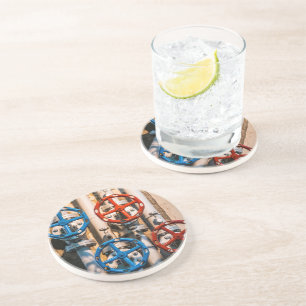 Dessous De Verre En Grès Stopcock au Schiffbau, Zurich