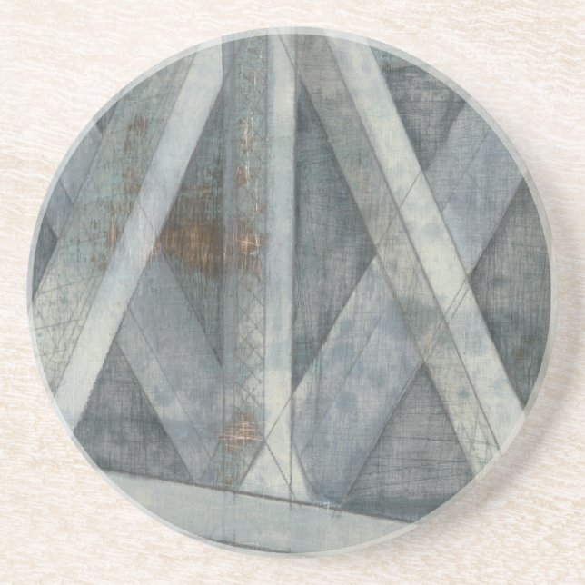 Dessous De Verre En Grès Structure industrielle | Pont (Devant)