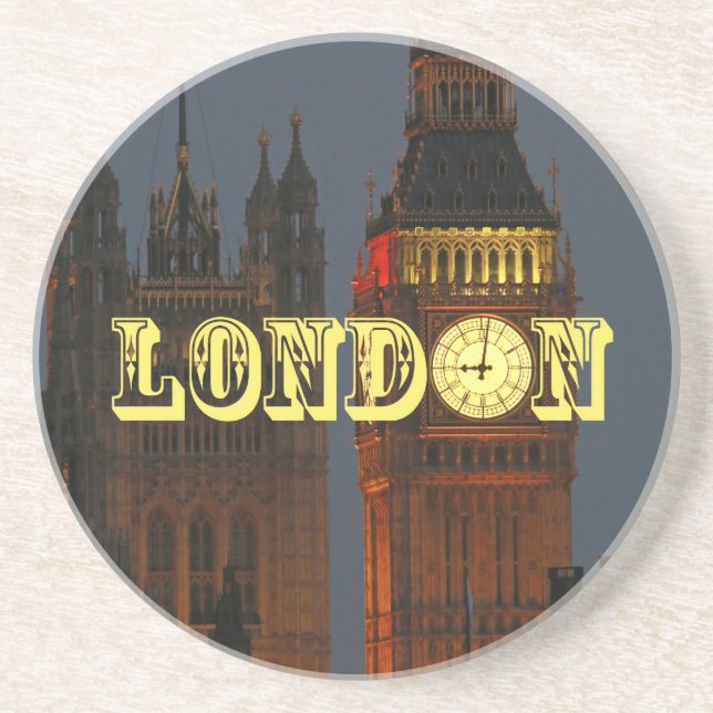 Dessous De Verre En Grès Superbe photo London Pro (Devant)