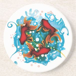 DESSOUS DE VERRE EN GRÈS SWIMMY