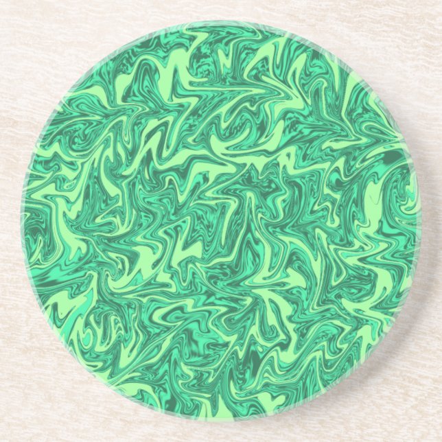 Dessous De Verre En Grès Swirl (Devant)