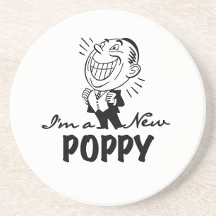 Dessous De Verre En Grès T-shirts et cadeaux Smiling New Poppy