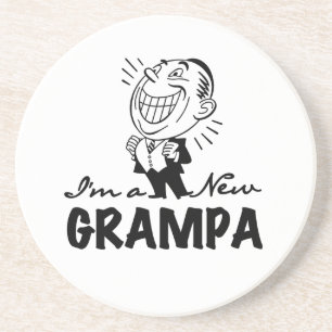 Dessous De Verre En Grès T-shirts et cadeaux souriants New Grampa