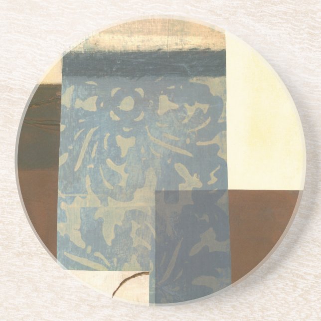 Dessous De Verre En Grès Tableau moderne à panneaux (Devant)