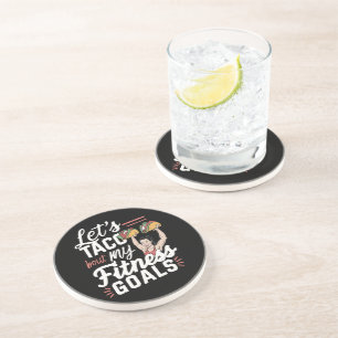 Dessous De Verre En Grès Taco ‘À propos de mes objectifs de remise en forme