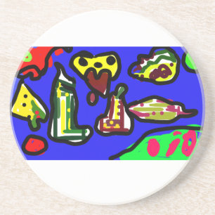 Dessous De Verre En Grès Taco chaud et poivre