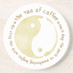 Dessous De Verre En Grès tao de tasse de café