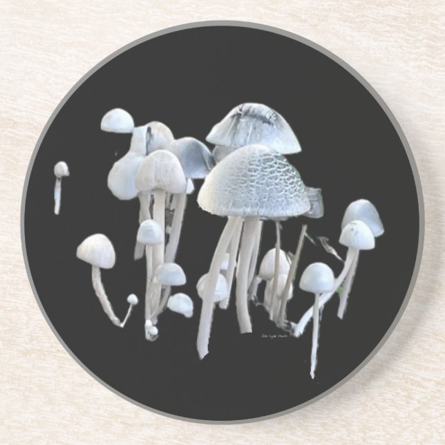 Dessous De Verre En Grès Tapis de souris Champignons (Devant)