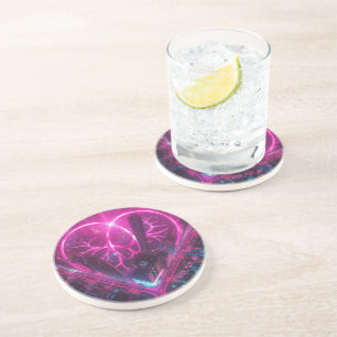 Dessous De Verre En Grès Tapis de souris de jeu rétro personnalisé