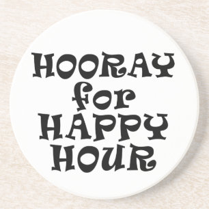 Dessous De Verre En Grès Tapis de verre pour Happy Hour