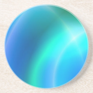 Dessous De Verre En Grès Tapis Volant Abstrait