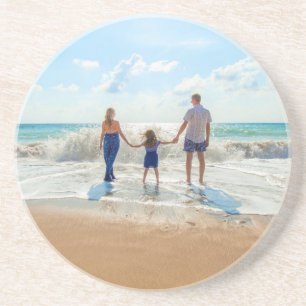 Dessous De Verre En Grès Tapisserie de photo de famille