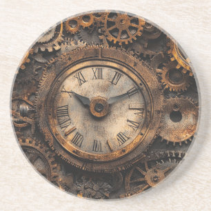 Dessous De Verre En Grès Tapisserie vintage steampunk