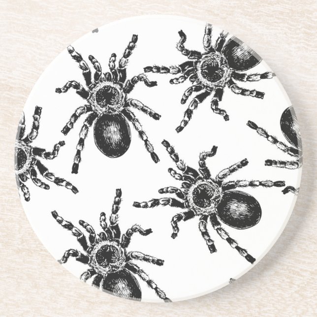 Dessous De Verre En Grès Tarantula (Devant)