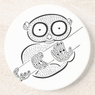 Dessous De Verre En Grès Tarsier