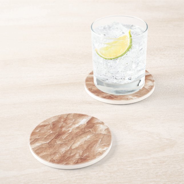Dessous De Verre En Grès Tarte aux pommes (Côté)