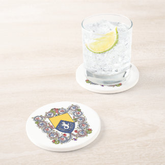 Dessous De Verre En Grès Tasse Shire de Mtn Freehold 50e anniversaire