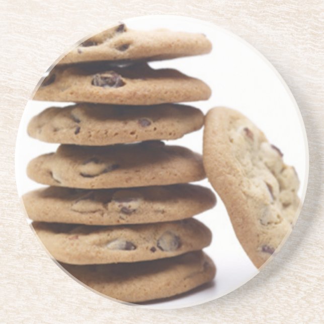 Dessous De Verre En Grès Tasses en grès pour Cookies aux pépites de chocola (Devant)