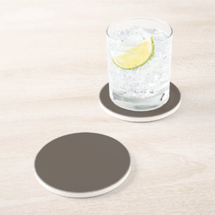 Dessous de verre en grès Taupe