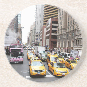 Dessous De Verre En Grès Taxis de New York