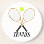 Dessous De Verre En Grès Tennis<br><div class="desc">Tennis</div>