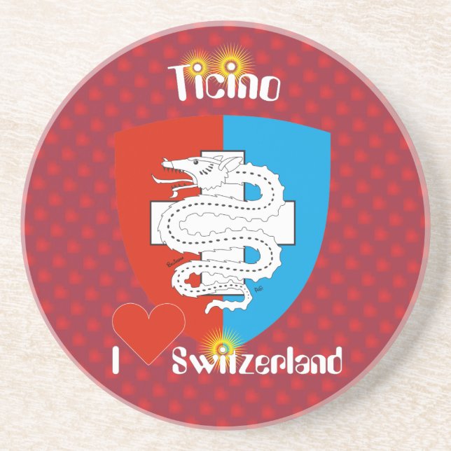 Dessous De Verre En Grès Tessin - Ticino - Suisse - Svizzera Bierteller (Devant)