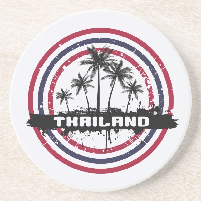 Dessous De Verre En Grès Thaïlande (Devant)