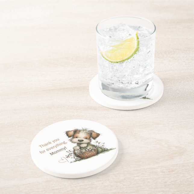 Dessous De Verre En Grès Thank you for everything, Mom! (Côté)