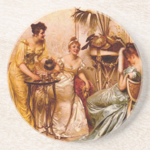 Dessous De Verre En Grès Thé de l'après-midi