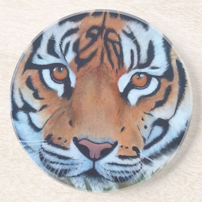 Dessous De Verre En Grès tigre (Devant)