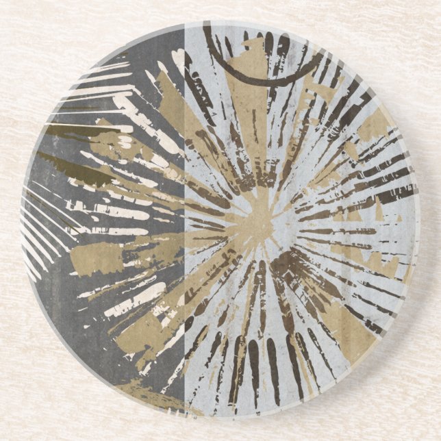 Dessous De Verre En Grès Tiles d'éclatement III (Devant)