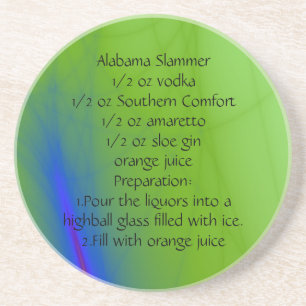 Dessous De Verre En Grès Tôle de l'Alabama