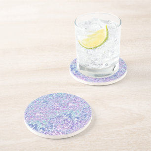 Dessous De Verre En Grès Ton glitch de bijou