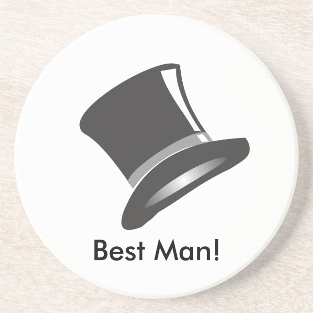 Dessous De Verre En Grès Top Hat (Devant)