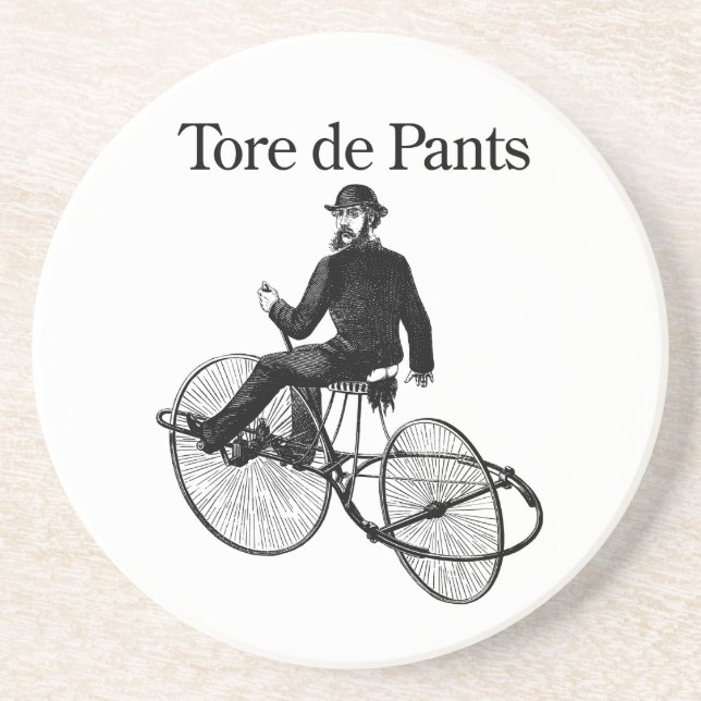 Dessous De Verre En Grès Tore de Pants (Devant)