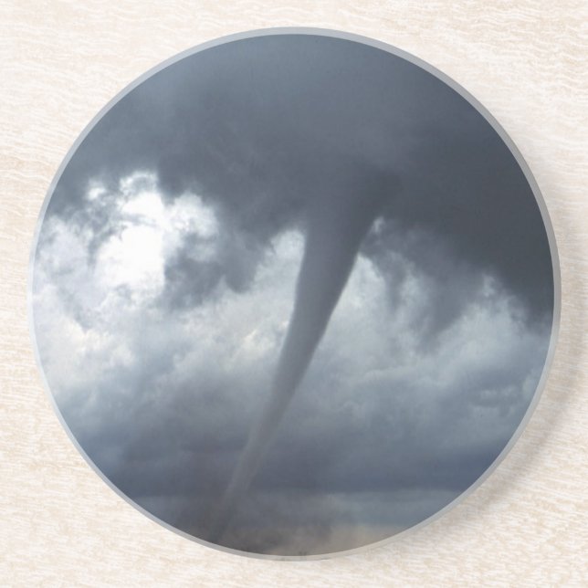 Dessous De Verre En Grès Tornado (Devant)