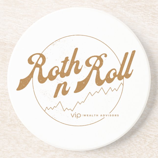 Dessous De Verre En Grès Tournée mondiale Roth n Roll (Devant)