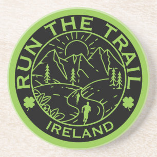 Dessous De Verre En Grès Trail Running Irlande
