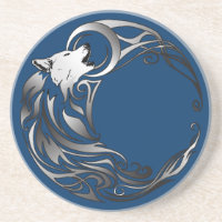 Tribal Wolf - Shaded