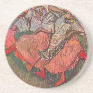 Dessous De Verre En Grès Trois danseuses russes par Edgar Degas