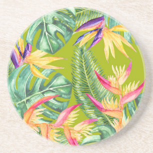 Dessous De Verre En Grès Tropical
