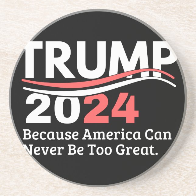 Dessous De Verre En Grès trump 2024 (Devant)