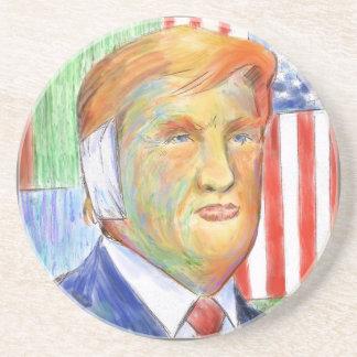 Dessous De Verre En Grès Trump Van Gogh