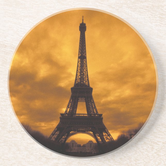 Dessous De Verre En Grès UE, France, Paris.  Tour Eiffel. (Devant)