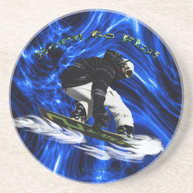 Dessous De Verre En Grès Un design amusant pour l'enfant en nous tous! (Devant)