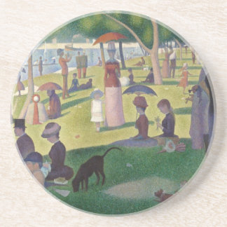 Dessous De Verre En Grès Un dimanche après-midi sur le grand Jatte