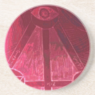 Dessous De Verre En Grès un oeil qui vous regarde