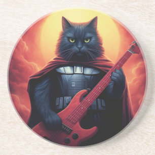 Dessous De Verre En Grès Un Riff qui secoue le Cosmos Seigneur des chats